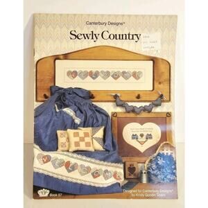 Canterbury Designs Book 57 - Sewly Country - Cross Stitch Hearts Homes
